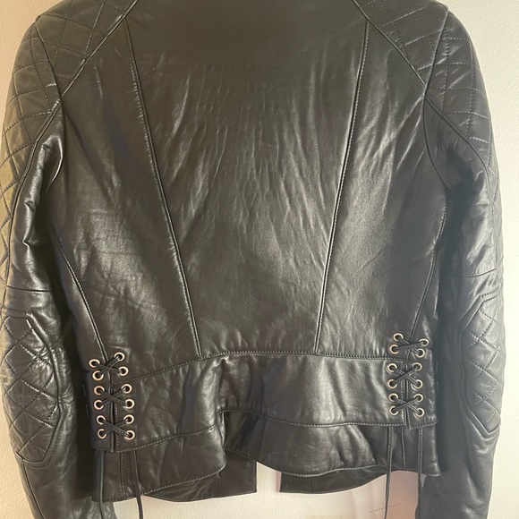 Balenciaga Leather Moto Jacket Sz38⭐️sold out - Picture 3 of 6